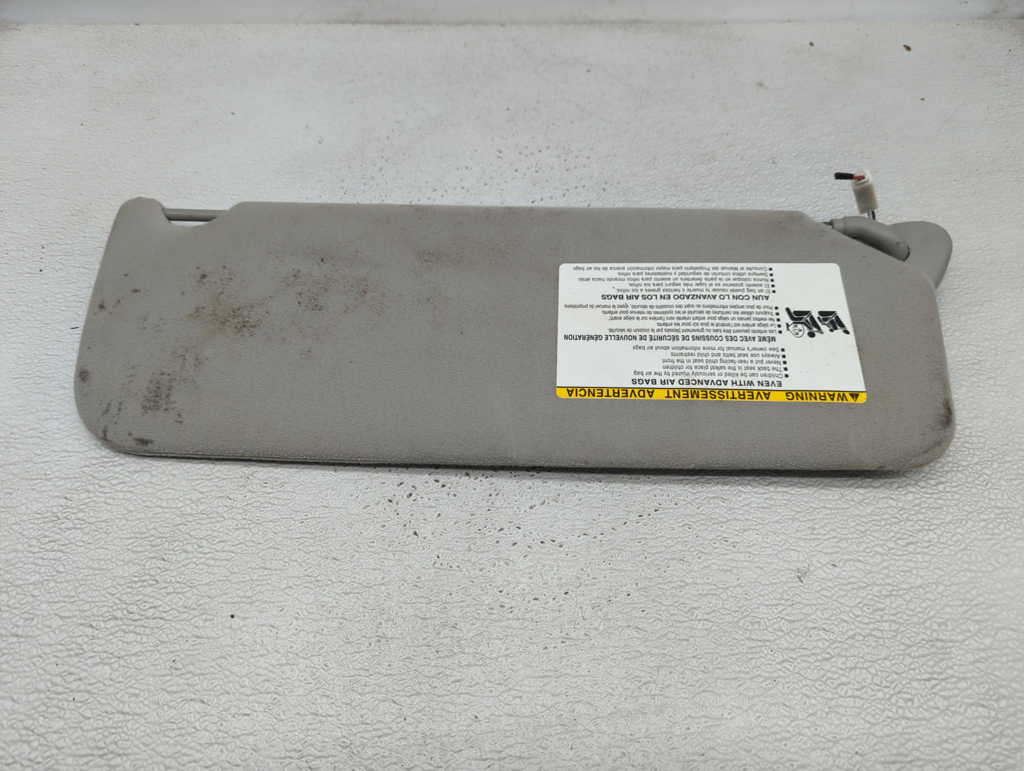 2005-2010 Toyota Sienna Sun Visor Shade Replacement Driver Left Mirror Fits Fits 2005 2006 2007 2008 2009 2010 OEM Used Auto