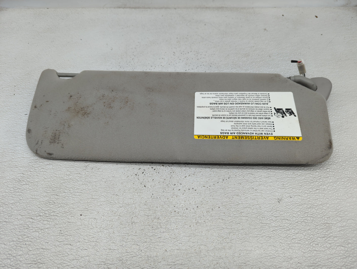 2005-2010 Toyota Sienna Sun Visor Shade Replacement Driver Left Mirror Fits Fits 2005 2006 2007 2008 2009 2010 OEM Used Auto