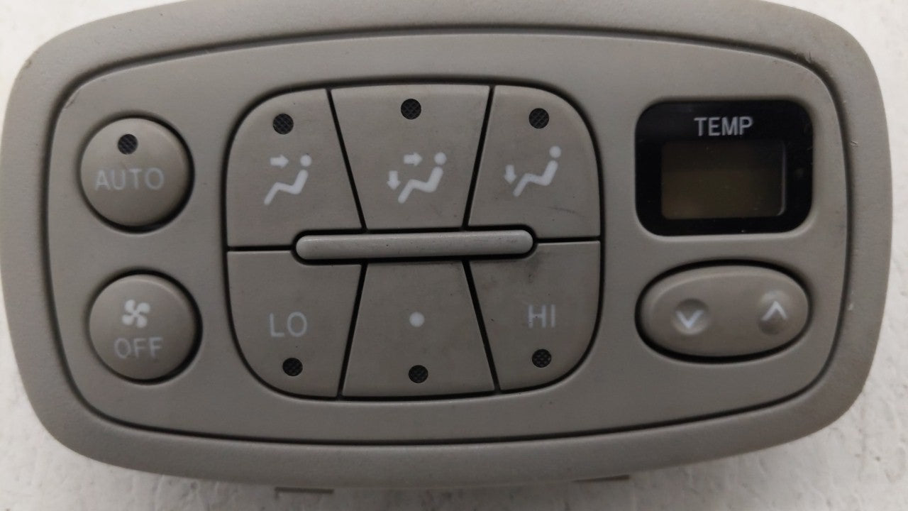 2004-2010 Toyota Sienna Climate Control Module Temperature AC/Heater Replacement P/N:VK9215 Fits OEM Used Auto Parts - Oemus