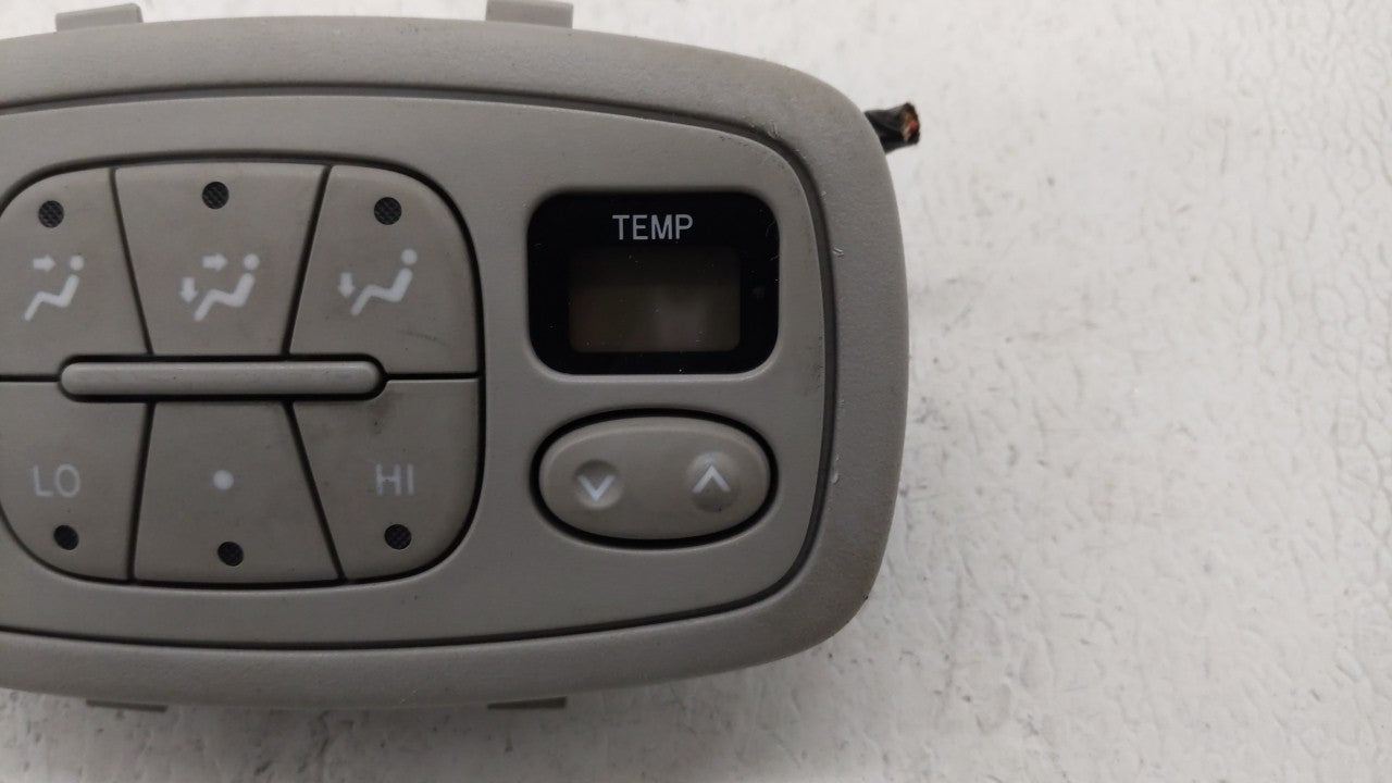 2004-2010 Toyota Sienna Climate Control Module Temperature AC/Heater Replacement P/N:VK9215 Fits OEM Used Auto Parts - Oemus