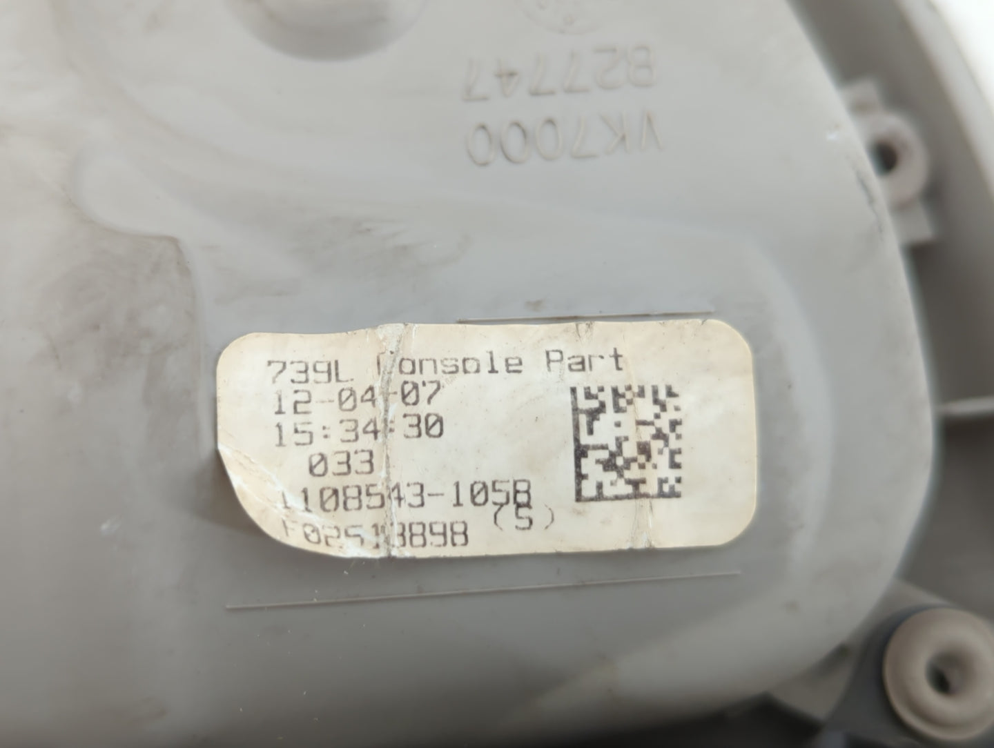 2005 Toyota Sienna Overhead Roof Console - Oemusedautoparts1.com
