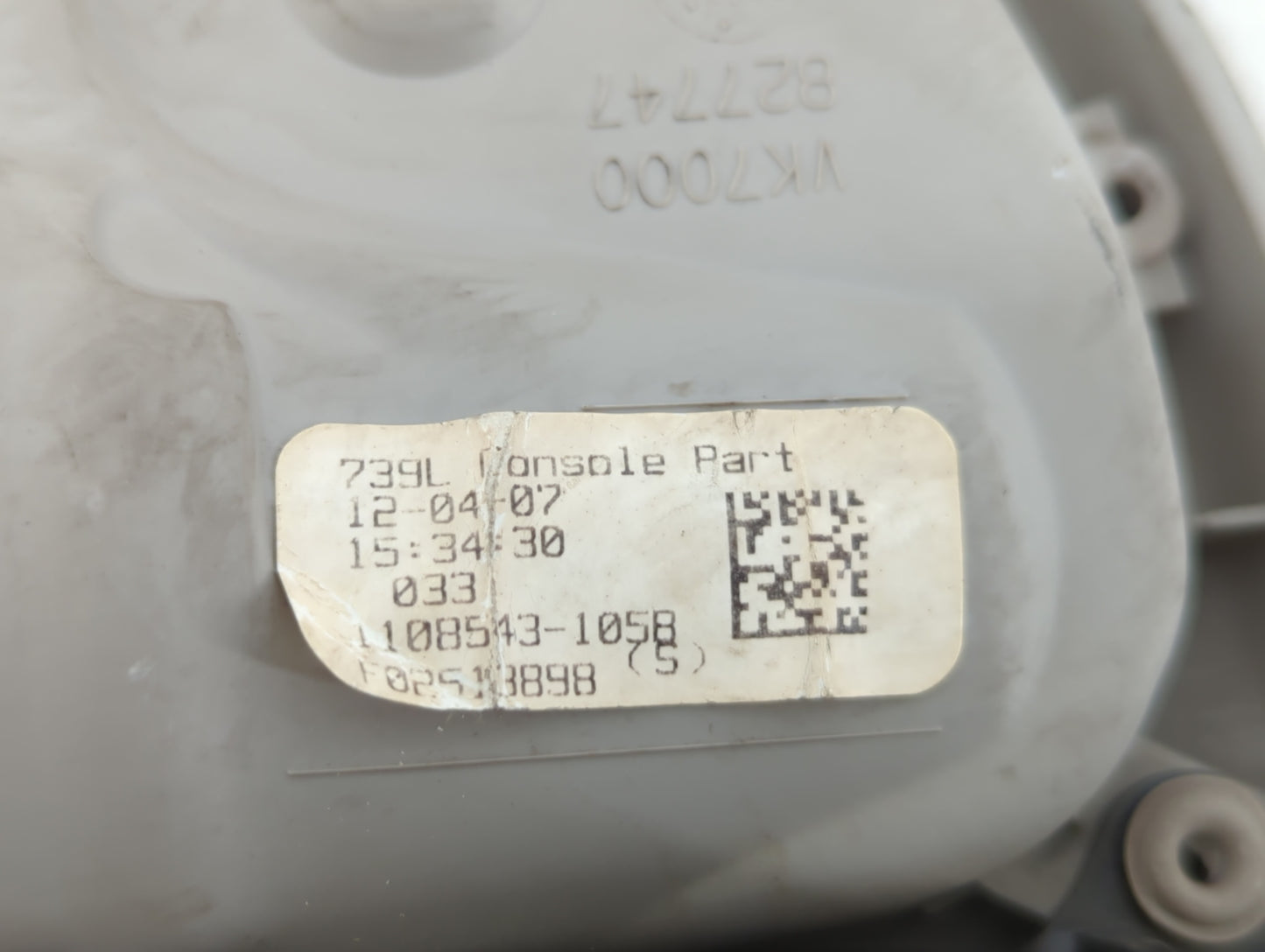 2005 Toyota Sienna Overhead Roof Console - Oemusedautoparts1.com