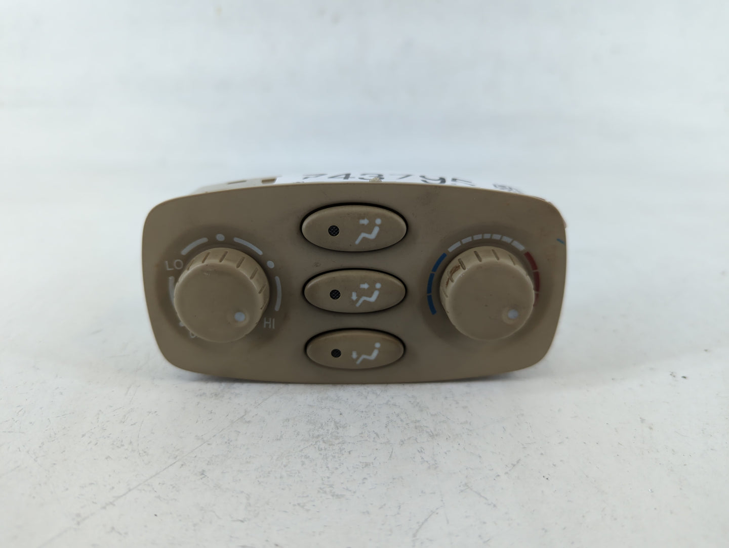 2005 Toyota Sienna Climate Control Module Temperature AC/Heater Replacement P/N:758483 Fits OEM Used Auto Parts - Oemusedaut