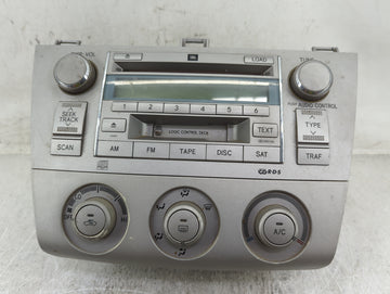 2004-2006 Toyota Solara Radio AM FM Cd Player Receiver Replacement P/N:86120-AA120 Fits Fits 2004 2005 2006 OEM Used Auto Pa
