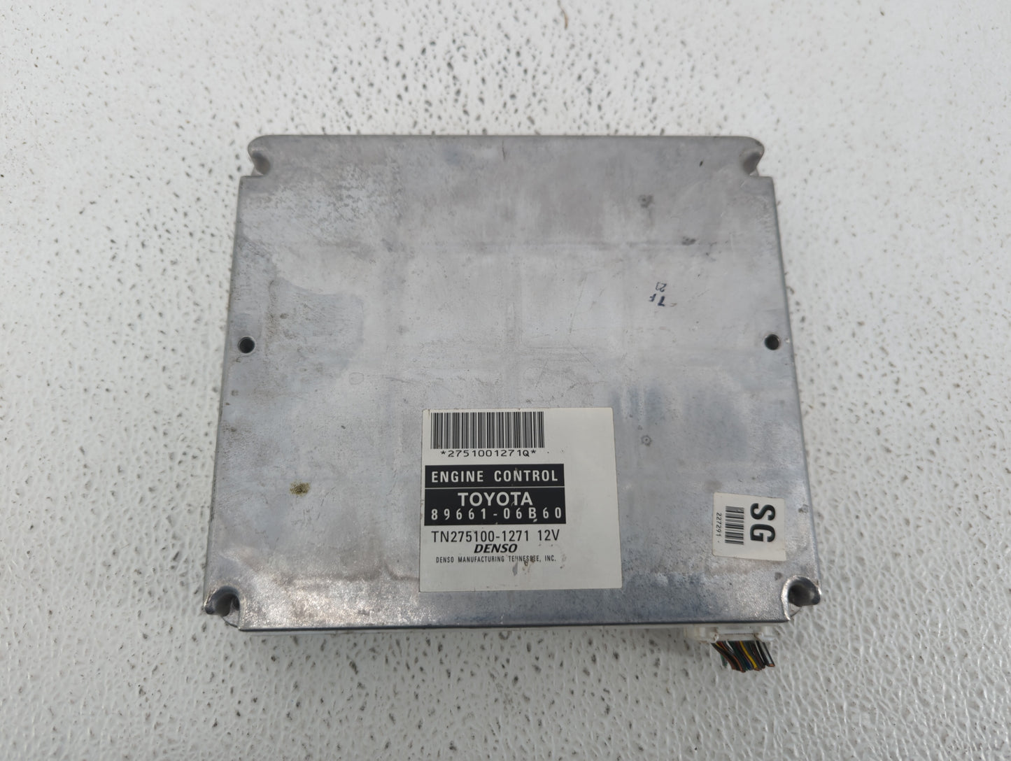 2005 Toyota Solara PCM Engine Control Computer ECU ECM PCU OEM P/N:89661-06B60 Fits OEM Used Auto Parts - Oemusedautoparts1.