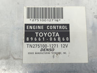2005 Toyota Solara PCM Engine Control Computer ECU ECM PCU OEM P/N:89661-06B60 Fits OEM Used Auto Parts - Oemusedautoparts1.