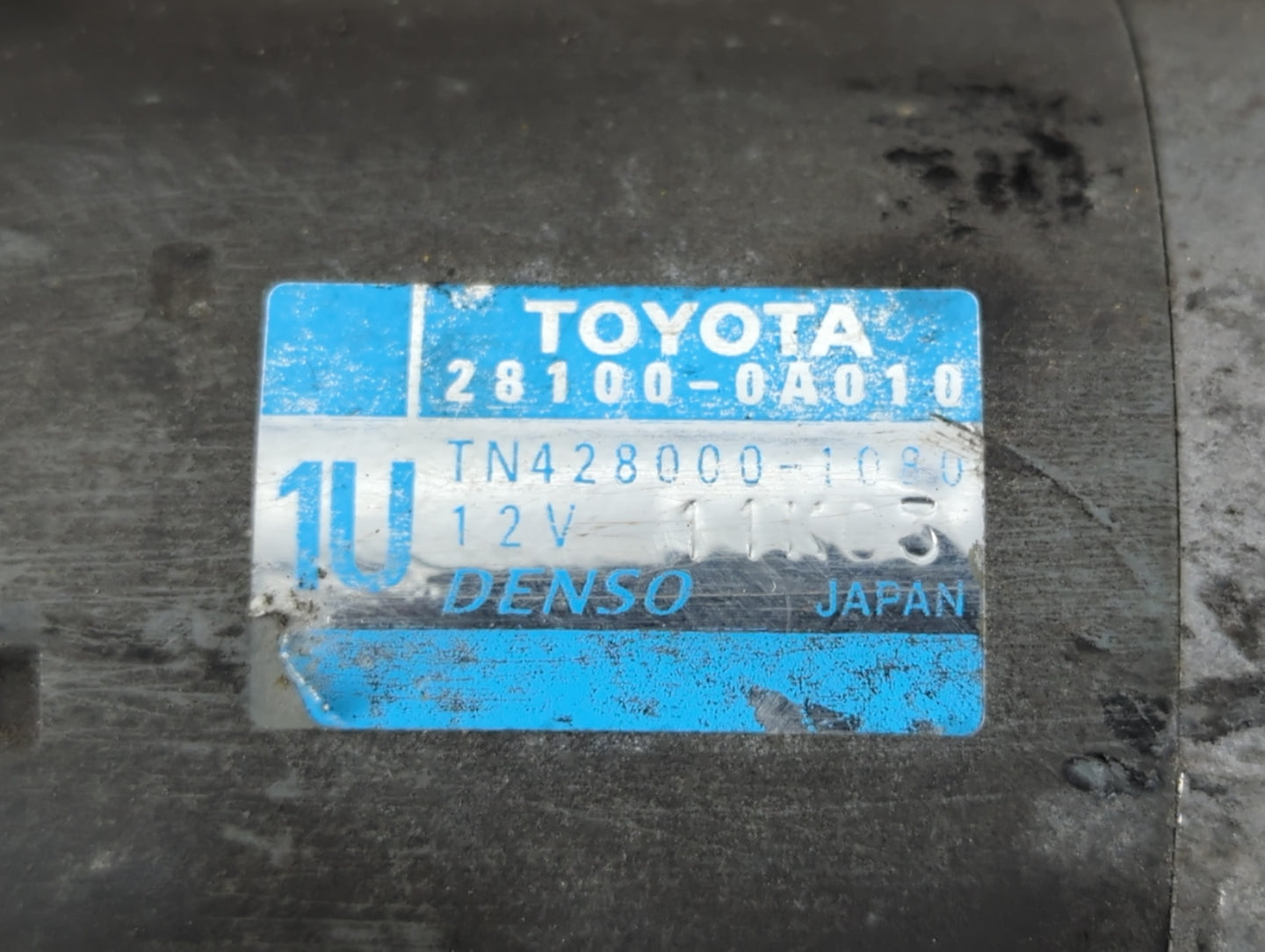 2004-2008 Toyota Solara Car Starter Motor Solenoid OEM P/N:28100-0A010 Fits OEM Used Auto Parts - Oemusedautoparts1.com