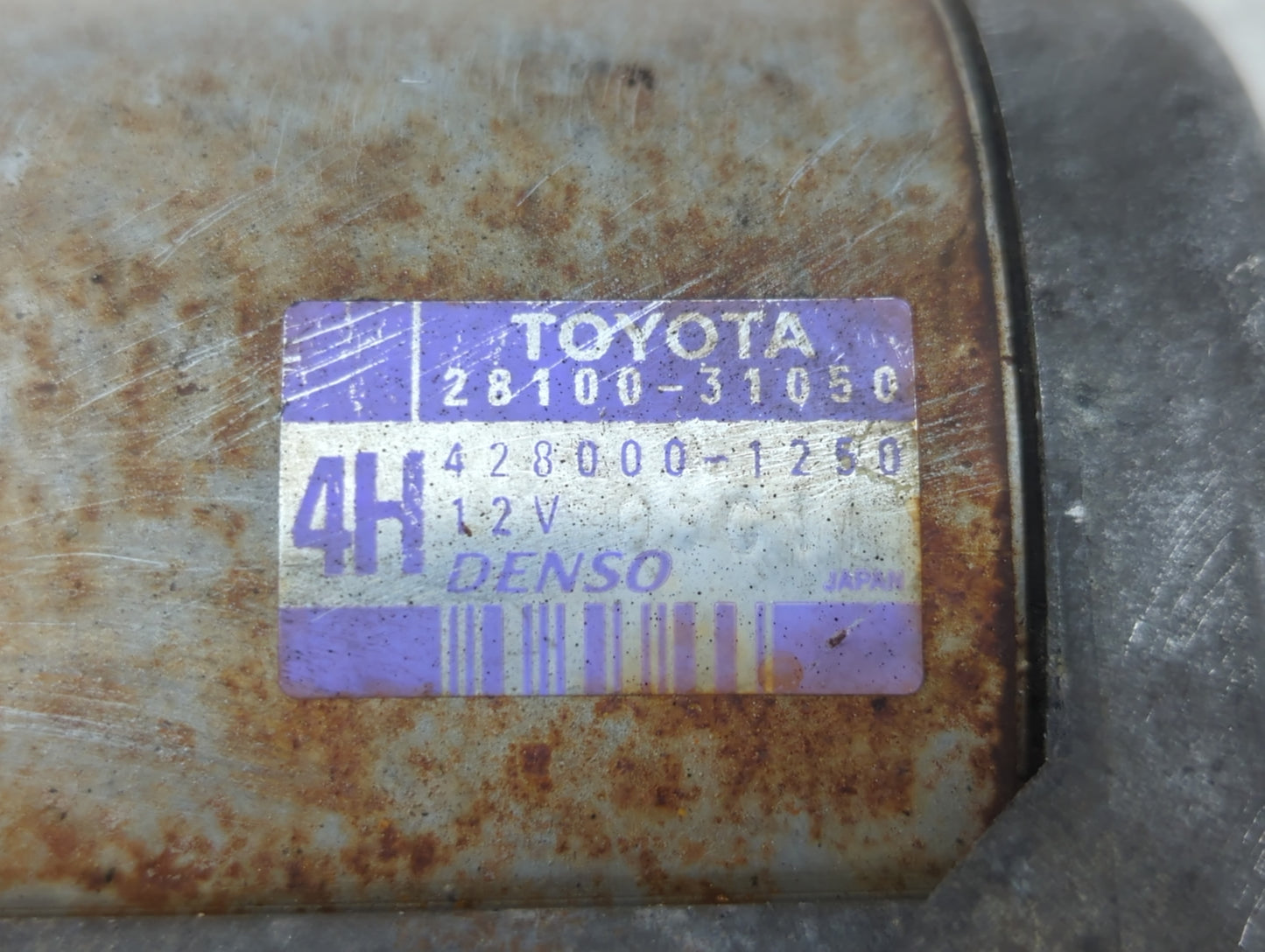 2005-2011 Toyota Tacoma Car Starter Motor Solenoid OEM P/N:428000-1250 28100-31050 Fits OEM Used Auto Parts - Oemusedautopar