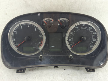 2004-2005 Volkswagen Jetta Instrument Cluster Speedometer Gauges P/N:V004-805031787 1J5920956K Fits Fits 2004 2005 OEM Used 