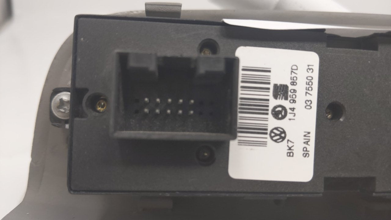 2005 Volkswagen Jetta Master Power Window Switch Replacement Driver Side Left Fits OEM Used Auto Parts - Oemusedautoparts1.c