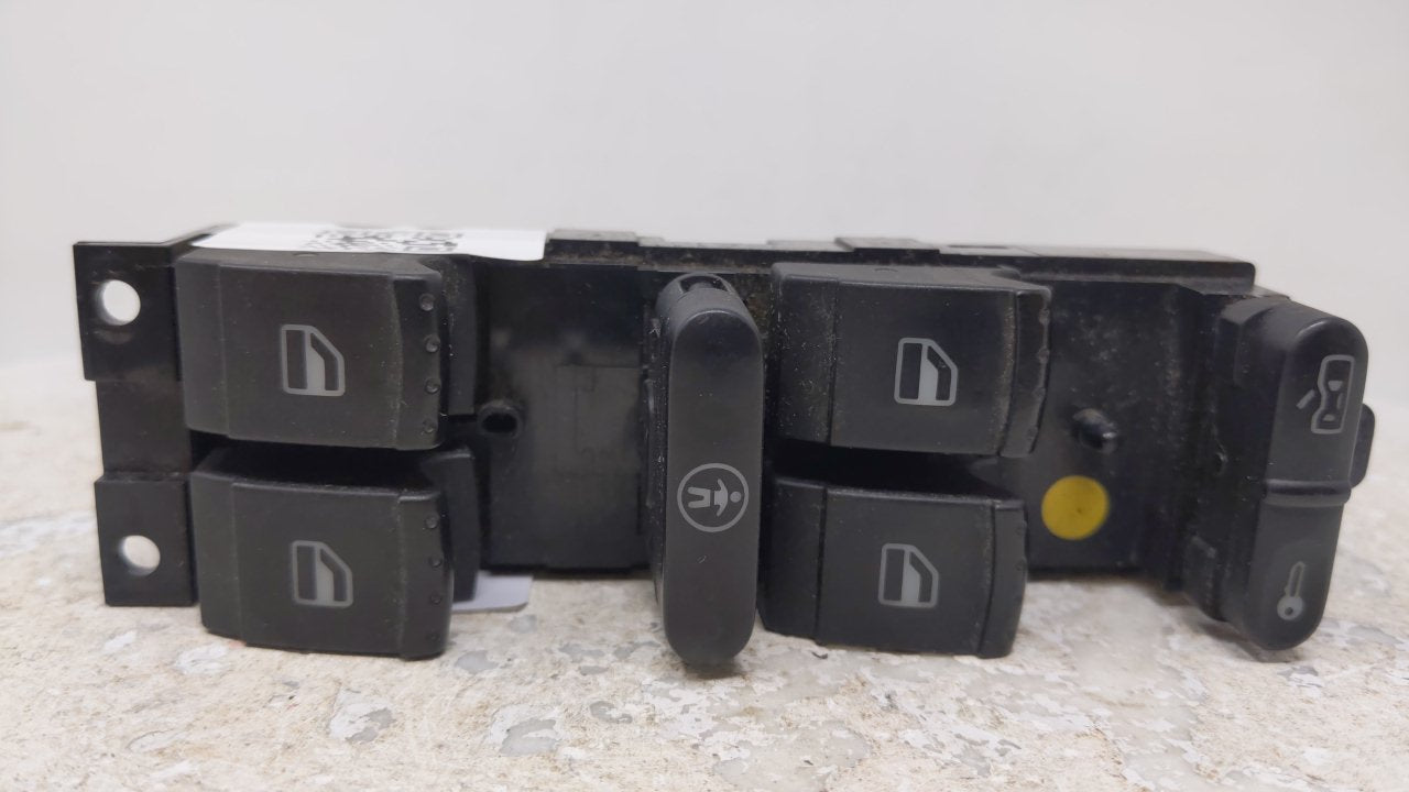2005 Volkswagen Jetta Master Power Window Switch Replacement Driver Side Left P/N:1J4 959 857D Fits OEM Used Auto Parts - Oe