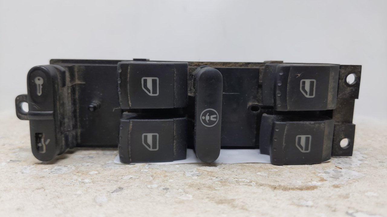 2005 Volkswagen Jetta Master Power Window Switch Replacement Driver Side Left P/N:1J4 959 857B Fits OEM Used Auto Parts - Oe