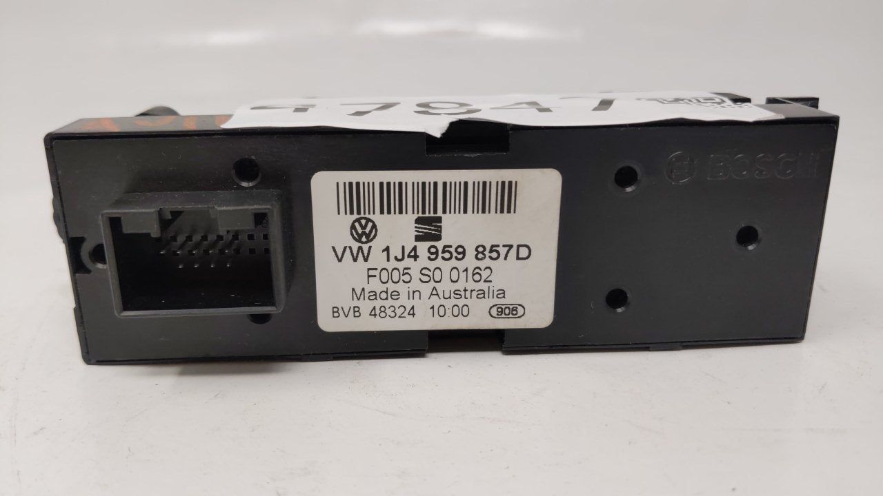 2005-2018 Volkswagen Jetta Master Power Window Switch Replacement Driver Side Left P/N:1J4 959 857D Fits OEM Used Auto Parts