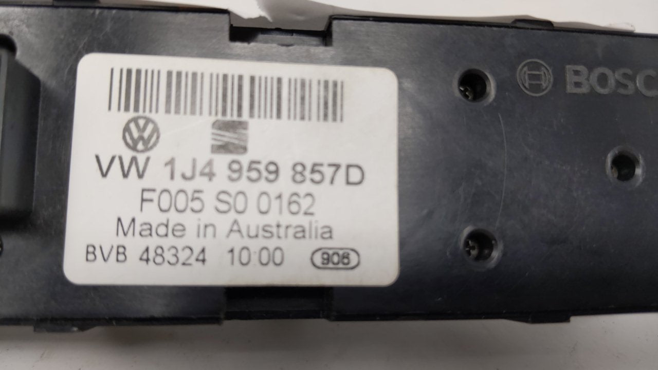 2005-2018 Volkswagen Jetta Master Power Window Switch Replacement Driver Side Left P/N:1J4 959 857D Fits OEM Used Auto Parts