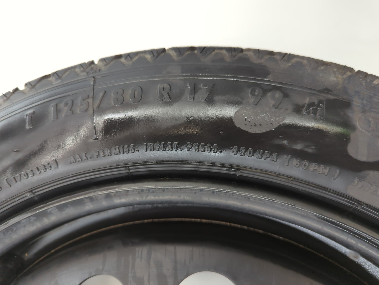 1999-2005 Volvo S80 Spare Donut Tire Wheel Rim Oem - Oemusedautoparts1.com