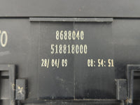 2005 Volvo V50 Fusebox Fuse Box Panel Relay Module P/N:518818000 8688040 Fits OEM Used Auto Parts - Oemusedautoparts1.com
