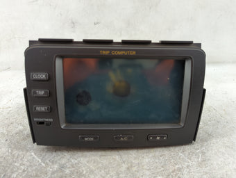 compare product 2006 Acura Mdx Information Display Screen 1501413