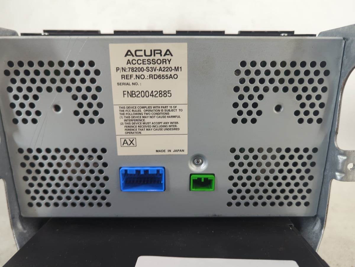 2005-2006 Acura Mdx Radio AM FM Cd Player Receiver Replacement P/N:78200-S3V-A220-M1 RD655AO Fits Fits 2005 2006 OEM Used Au