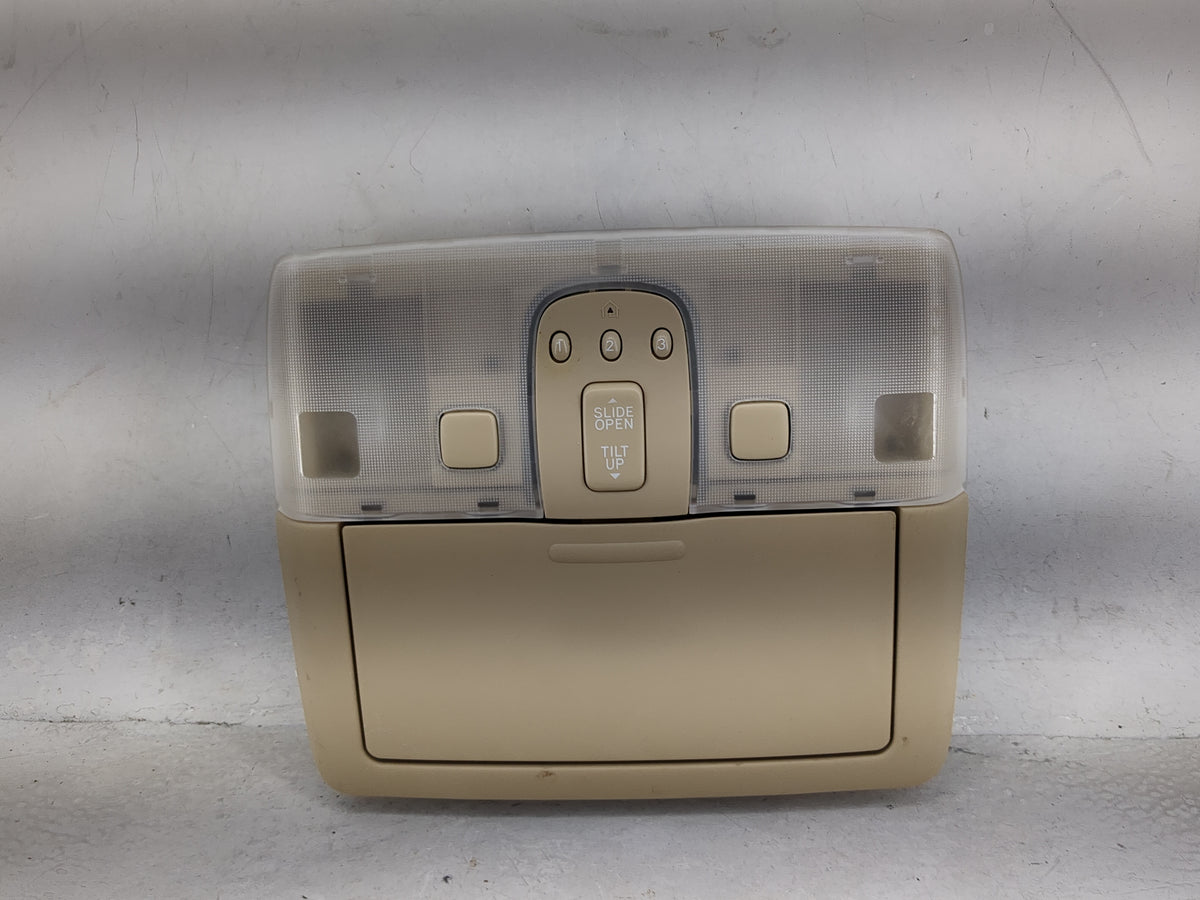 Acura Rl Overhead Roof Console Tan 1492684 - Oemusedautoparts1.com