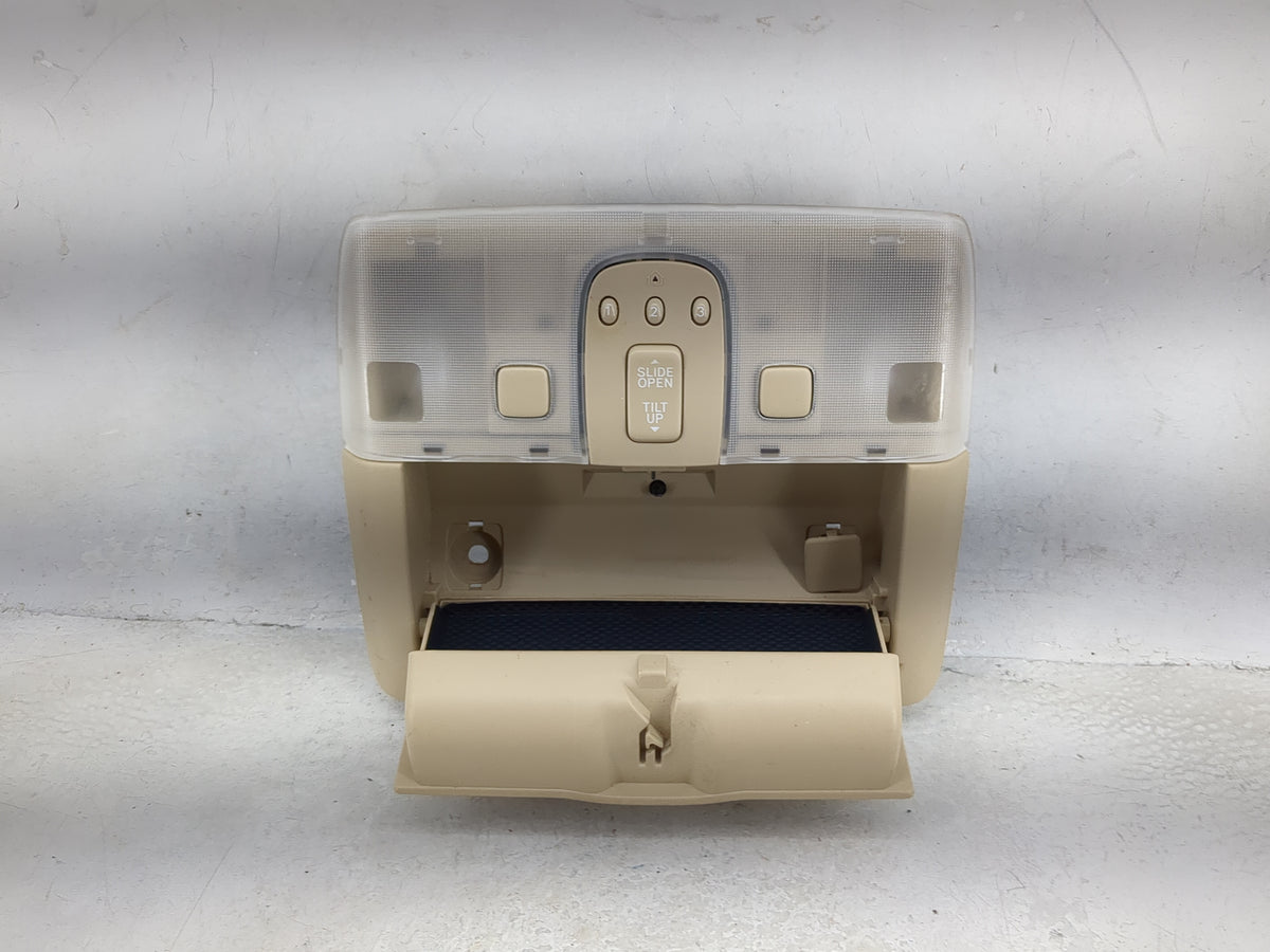 Acura Rl Overhead Roof Console Tan 1492684 - Oemusedautoparts1.com