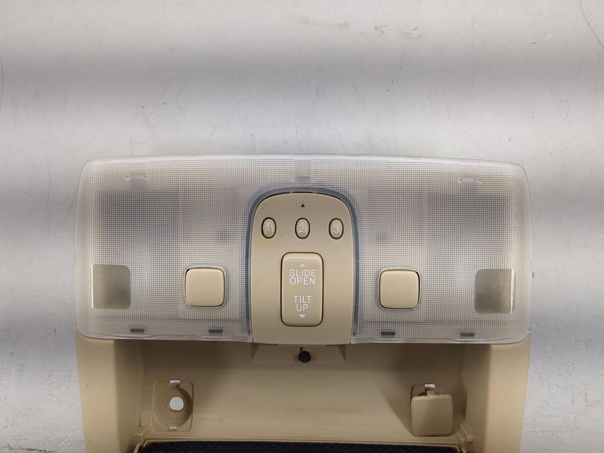 Acura Rl Overhead Roof Console Tan 1492684 - Oemusedautoparts1.com