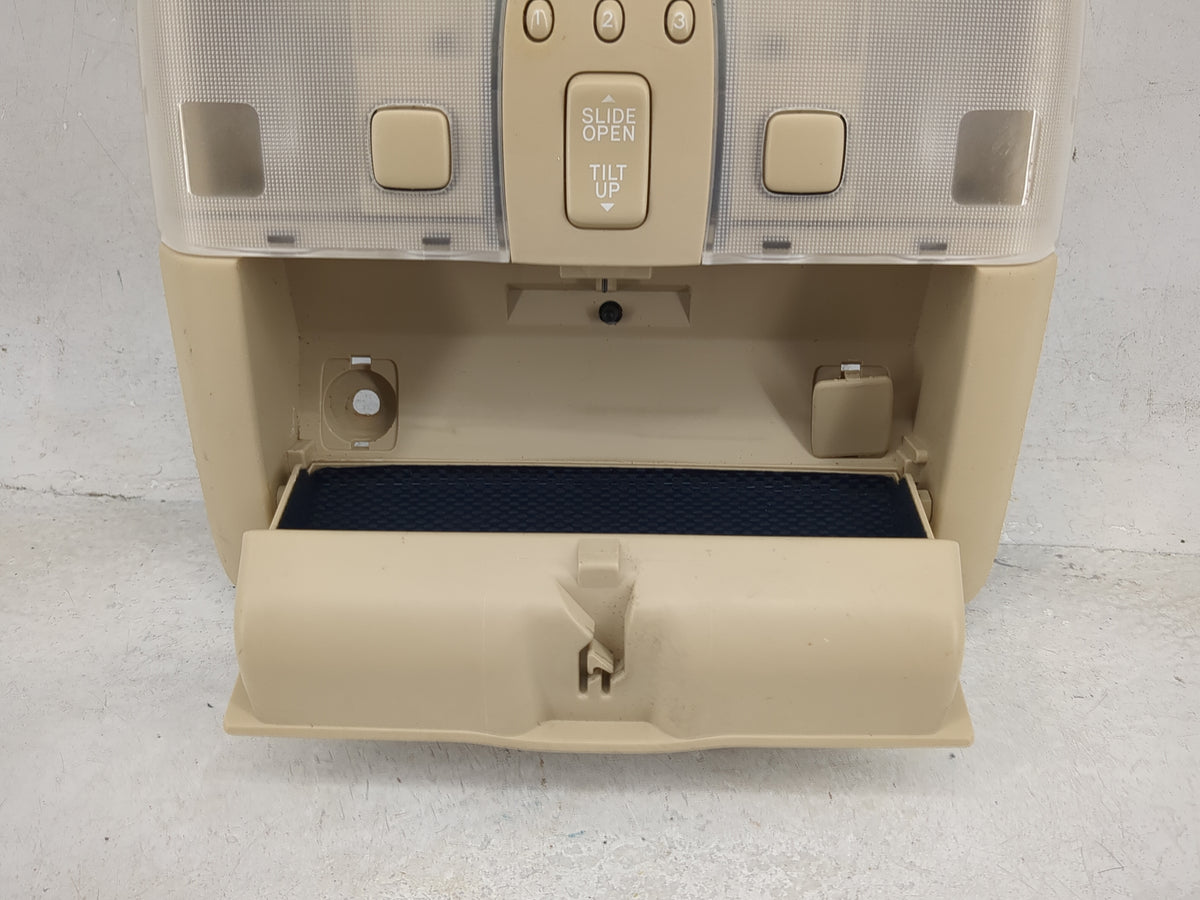 Acura Rl Overhead Roof Console Tan 1492684 - Oemusedautoparts1.com