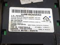 Acura Rl Overhead Roof Console Tan 1492684 - Oemusedautoparts1.com