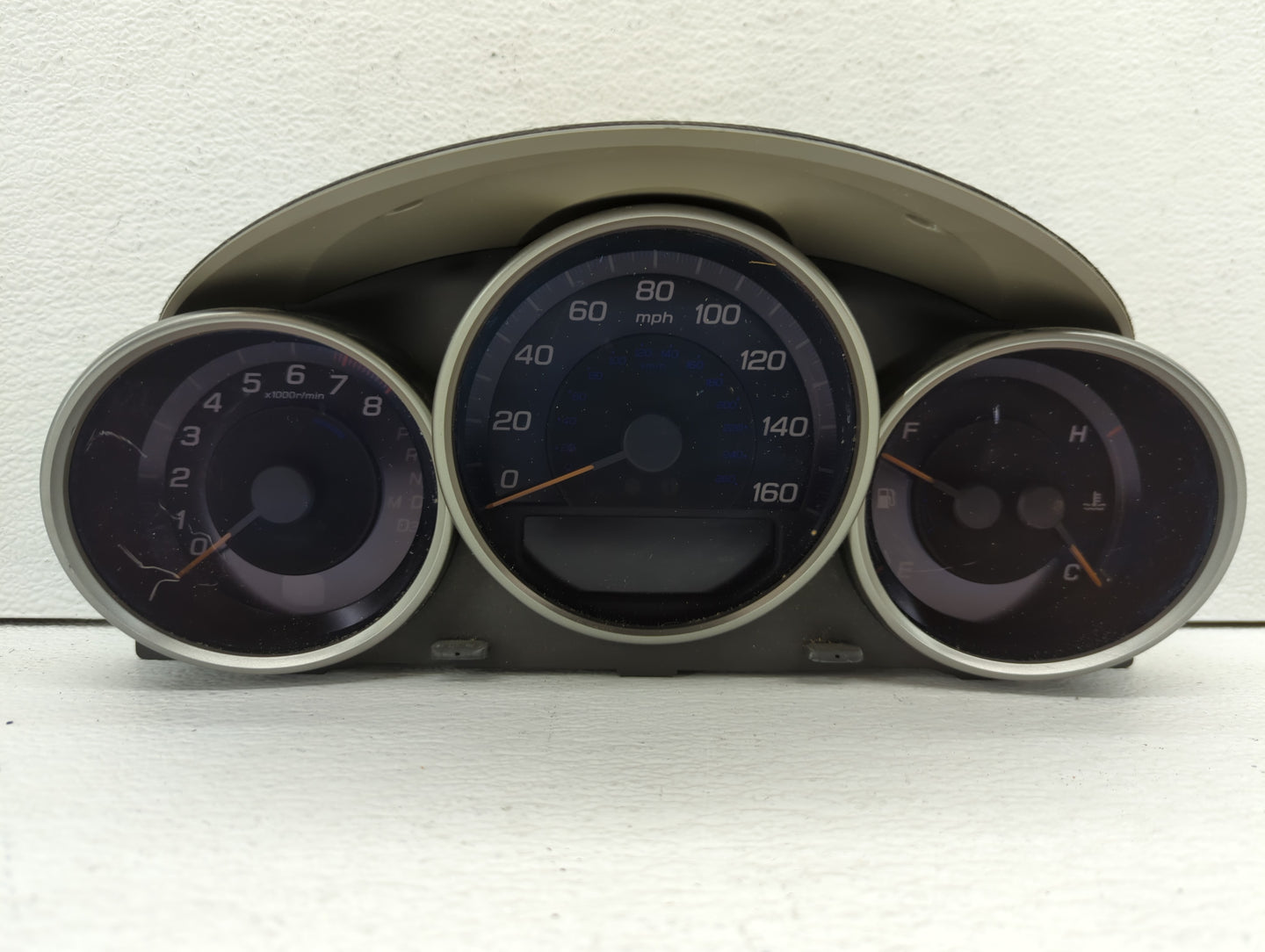 2006-2008 Acura Rl Instrument Cluster Speedometer Gauges P/N:78100-A700 Miles: Fits Fits 2006 2007 2008 OEM Used Auto Parts 