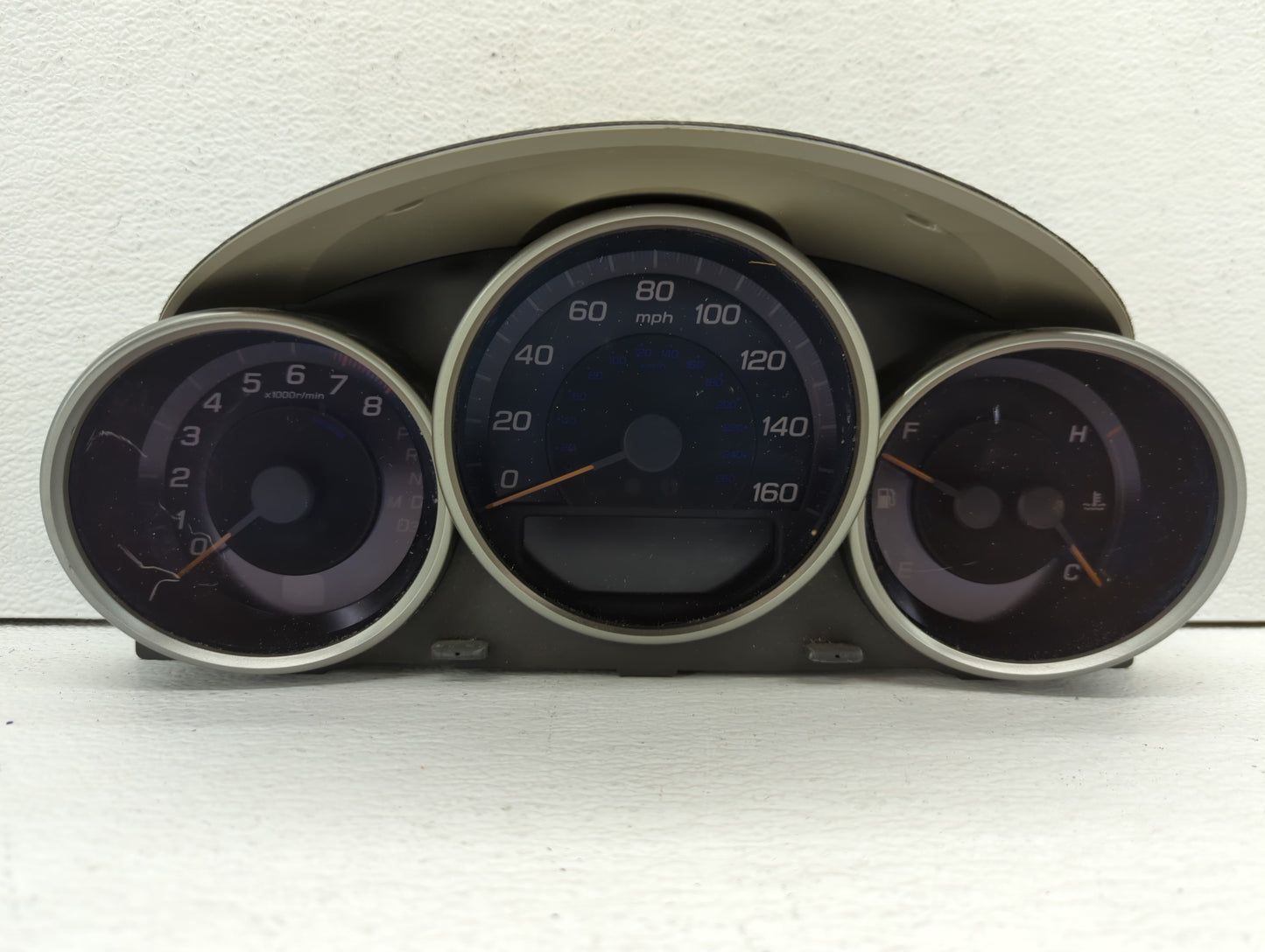 2006-2008 Acura Rl Instrument Cluster Speedometer Gauges P/N:78100-A700 Miles: Fits Fits 2006 2007 2008 OEM Used Auto Parts 