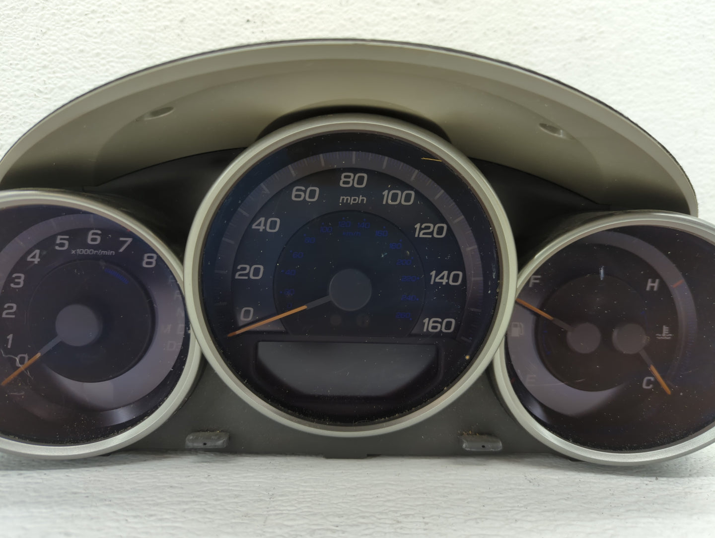 2006-2008 Acura Rl Instrument Cluster Speedometer Gauges P/N:78100-A700 Miles: Fits Fits 2006 2007 2008 OEM Used Auto Parts 