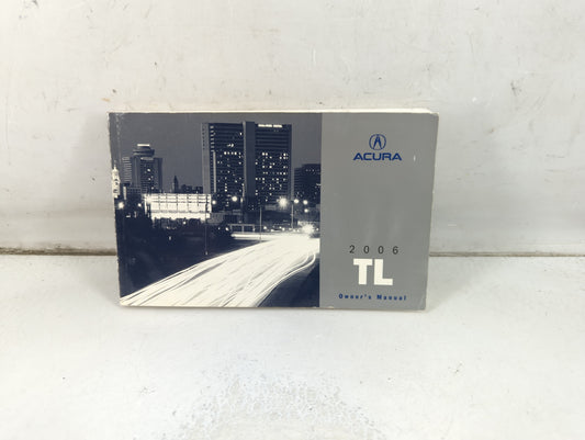 2006 Acura Tl Owners Manual Book Guide P/N:00X31-SEP-6202 OEM Used Auto Parts - Oemusedautoparts1.com