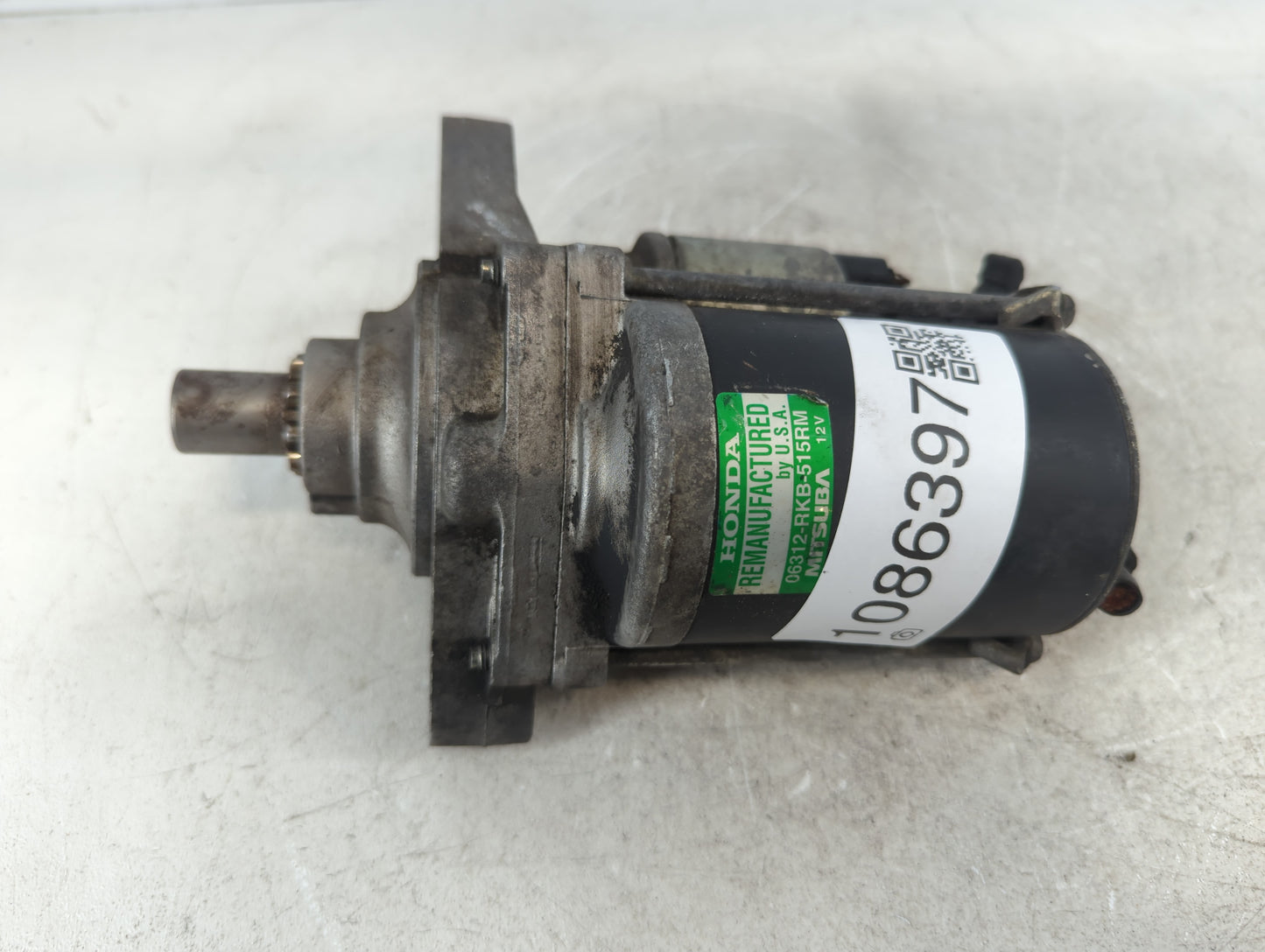 2005-2006 Acura Tl Car Starter Motor Solenoid OEM P/N:06312-RKB-515 Fits Fits 2005 2006 2007 OEM Used Auto Parts - Oemusedau