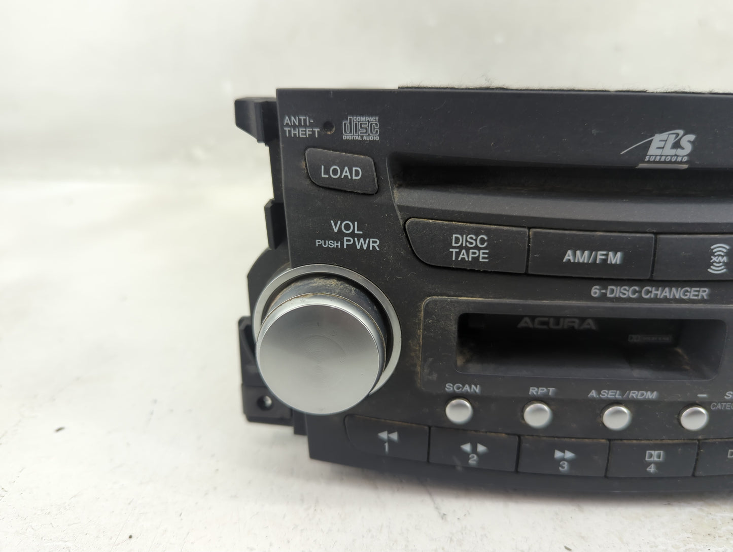 2004-2006 Acura Tl Radio AM FM Cd Player Receiver Replacement P/N:39100-SEP-A410 Fits Fits 2004 2005 2006 OEM Used Auto Part