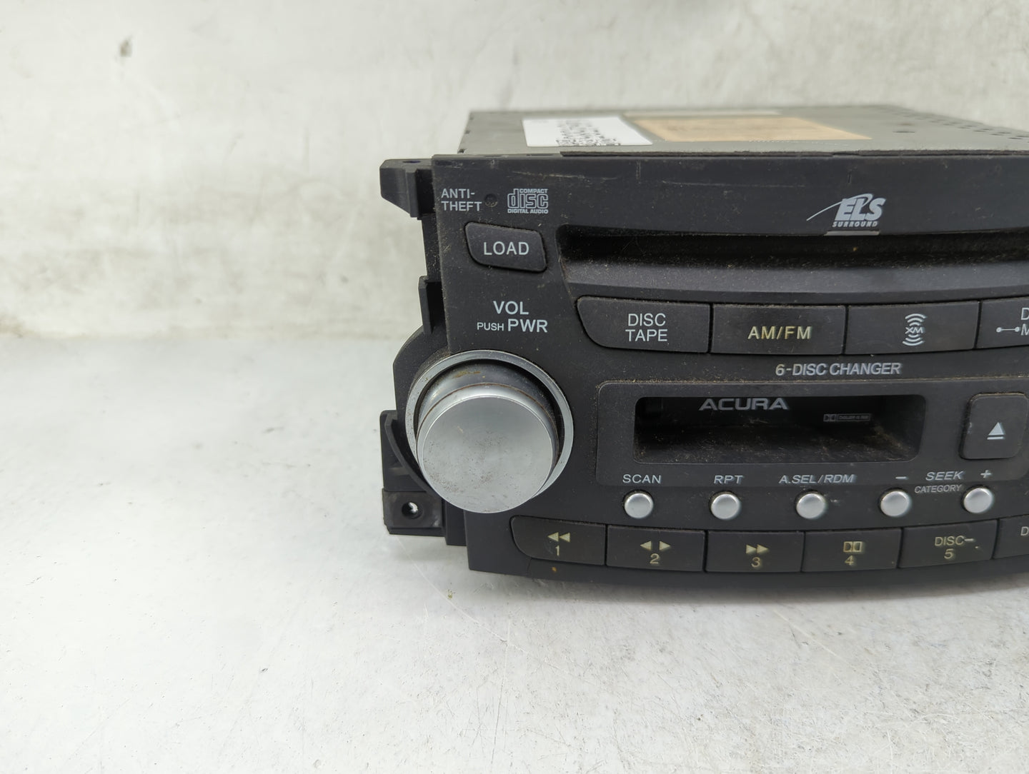 2004-2006 Acura Tl Radio AM FM Cd Player Receiver Replacement P/N:39100-SEP-A011 MCQEH3561Z Fits Fits 2004 2005 2006 OEM Use