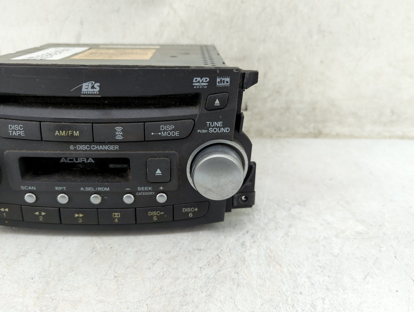 2004-2006 Acura Tl Radio AM FM Cd Player Receiver Replacement P/N:39100-SEP-A011 MCQEH3561Z Fits Fits 2004 2005 2006 OEM Use