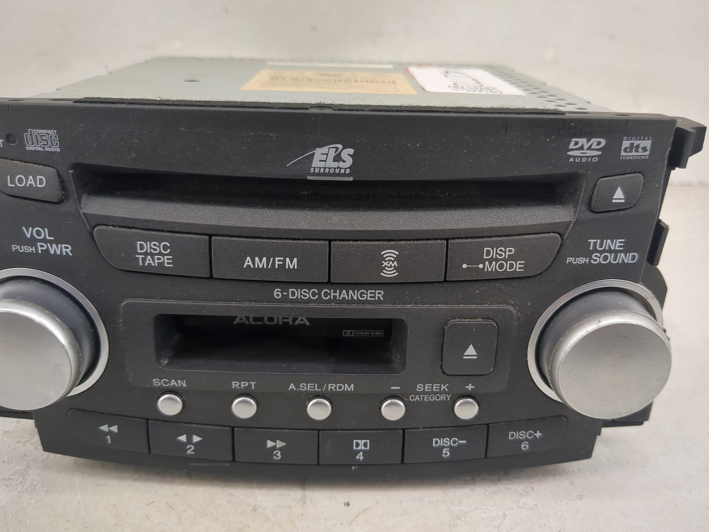 2004-2006 Acura Tl Radio AM FM Cd Player Receiver Replacement P/N:39100-SEP-A011 MCQEH3561Z Fits Fits 2004 2005 2006 OEM Use