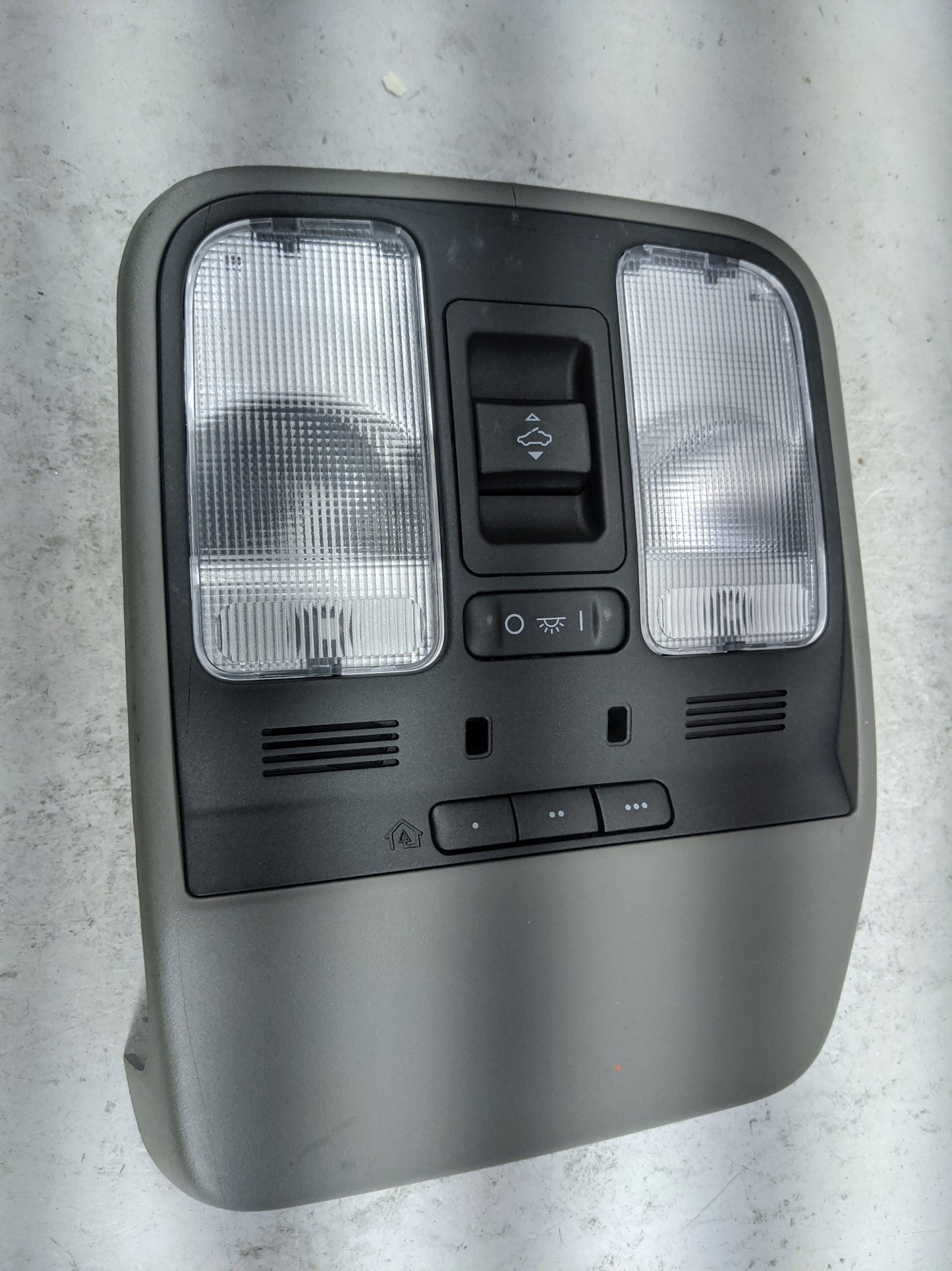 2005-2006 Acura Tl Overhead Roof Console Gray - Oemusedautoparts1.com