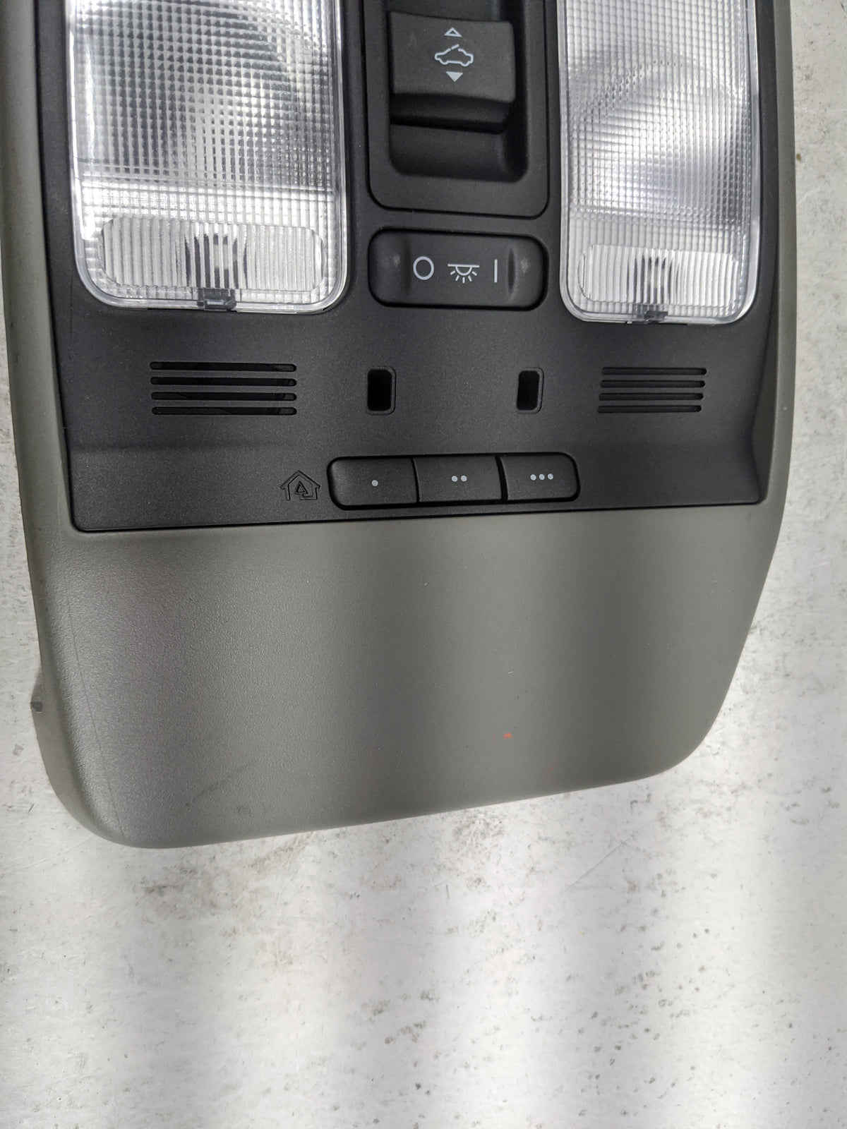 2005-2006 Acura Tl Overhead Roof Console Gray - Oemusedautoparts1.com