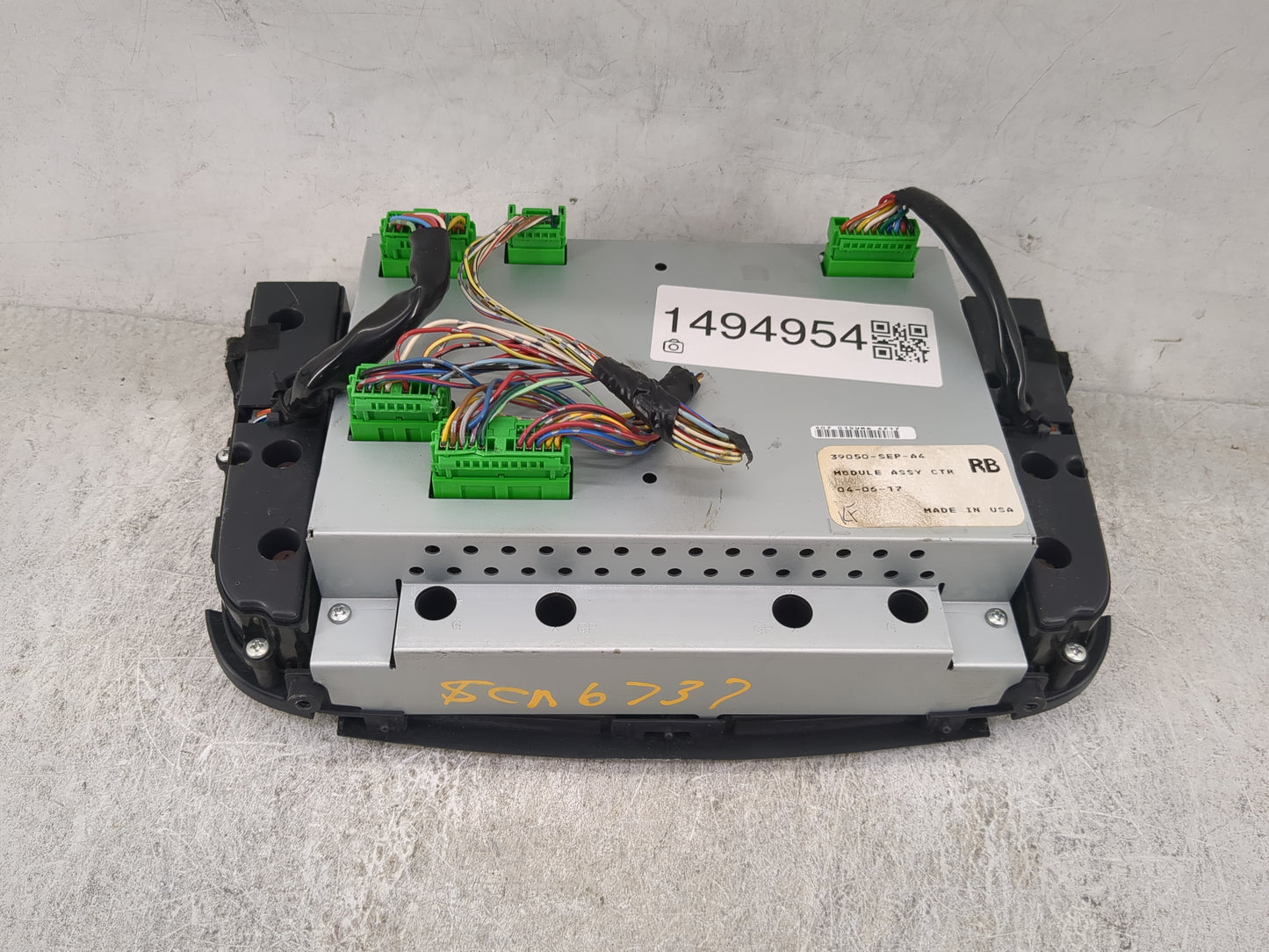 2004-2006 Acura Tl Information Display Screen 1494954 - Oemusedautoparts1.com
