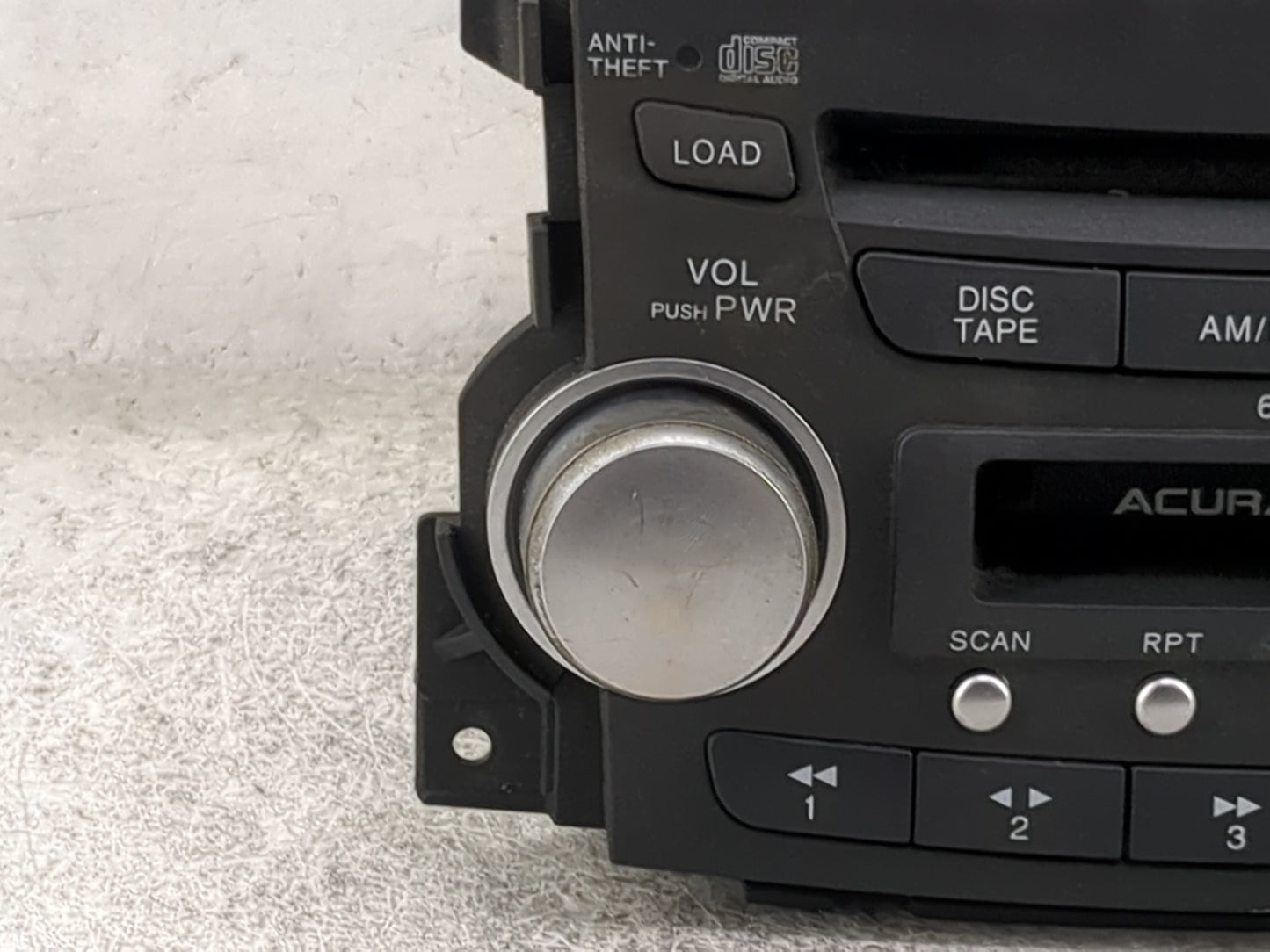 2004-2006 Acura Tl Radio AM FM Cd Player Receiver Replacement P/N:39100-SEP-A411 MCQEH3560Z Fits Fits 2004 2005 2006 OEM Use