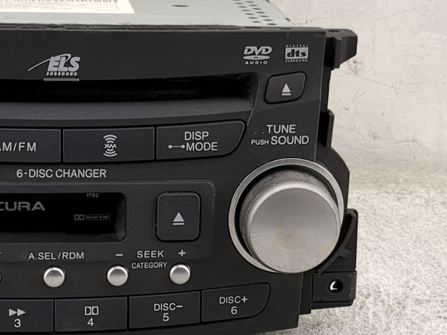 2004-2006 Acura Tl Radio AM FM Cd Player Receiver Replacement P/N:39100-SEP-A411 MCQEH3560Z Fits Fits 2004 2005 2006 OEM Use