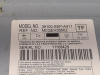 2004-2006 Acura Tl Radio AM FM Cd Player Receiver Replacement P/N:39100-SEP-A411 MCQEH3560Z Fits Fits 2004 2005 2006 OEM Use