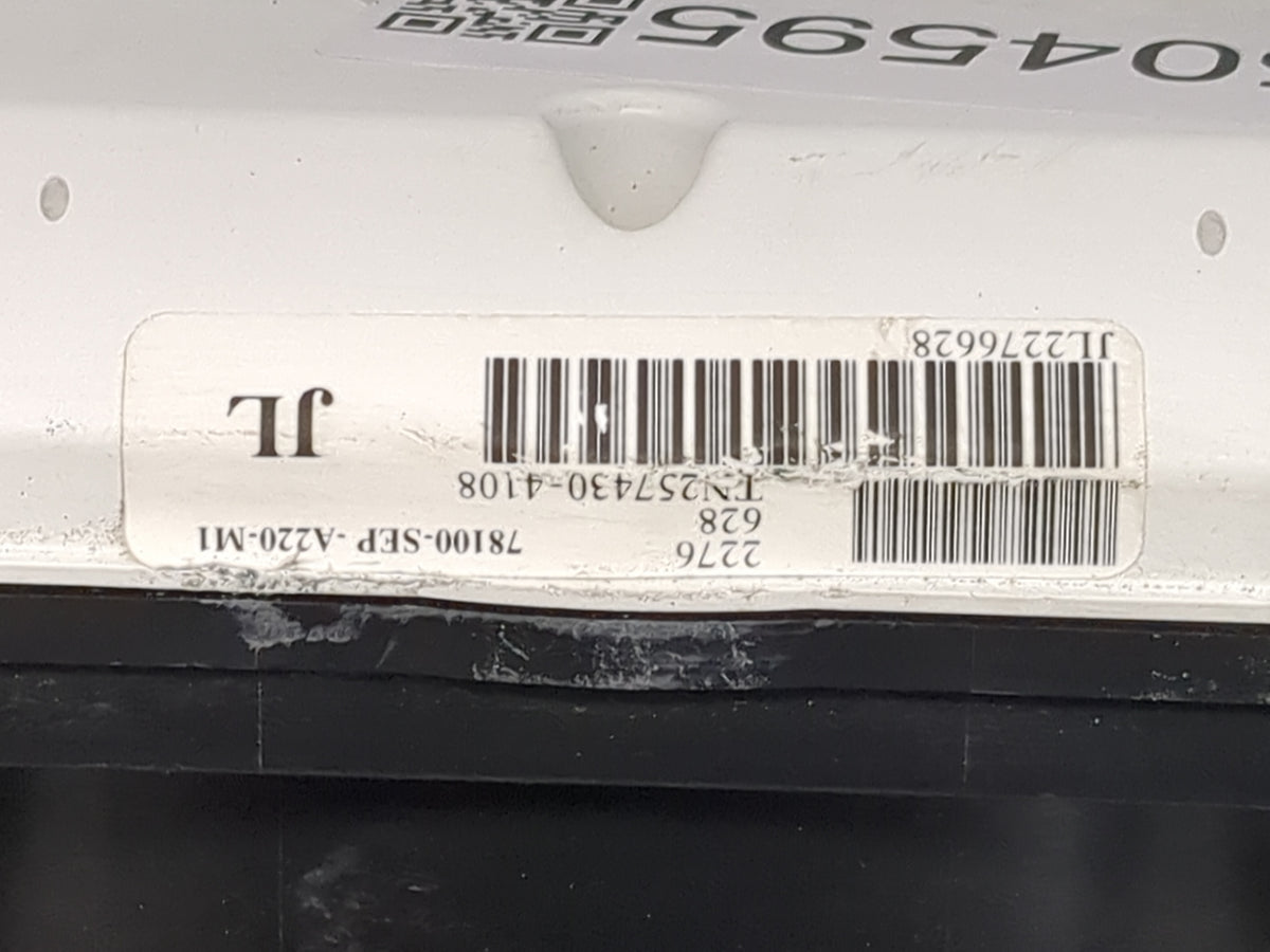 2005-2006 Acura Tl Instrument Cluster Speedometer Gauges P/N:78100-SEP-A220-M1 TN257430-4108 Miles:145K Fits Fits 2005 2006 