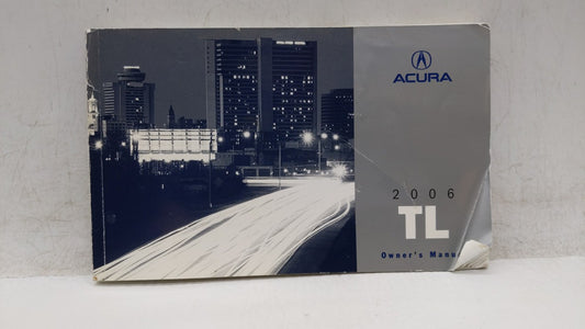 2006 Acura Tl Owners Manual Book Guide OEM Used Auto Parts - Oemusedautoparts1.com