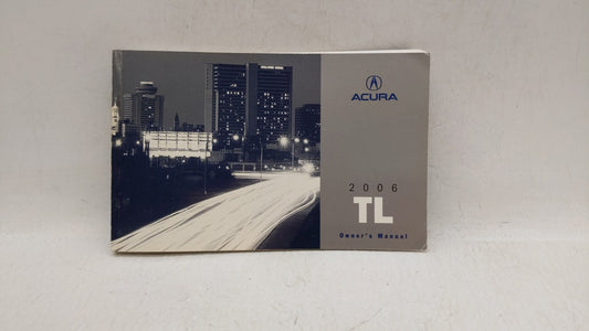2006 Acura Tl Owners Manual Book Guide OEM Used Auto Parts - Oemusedautoparts1.com