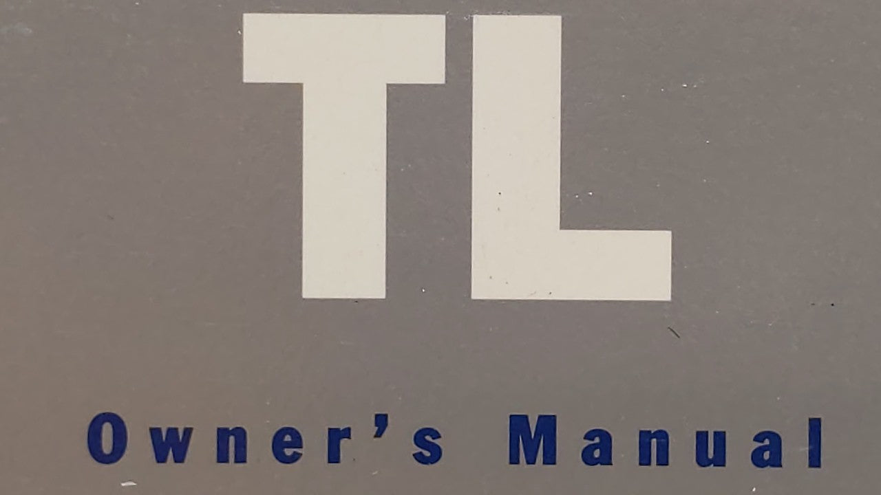 2006 Acura Tl Owners Manual Book Guide OEM Used Auto Parts - Oemusedautoparts1.com