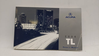 compare product 2006 Acura Tl Owners Manual Book Guide OEM Used Auto Parts
