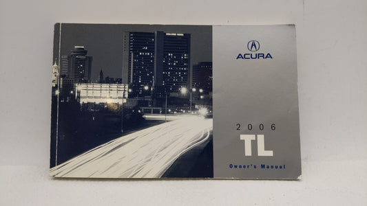2006 Acura Tl Owners Manual Book Guide OEM Used Auto Parts - Oemusedautoparts1.com