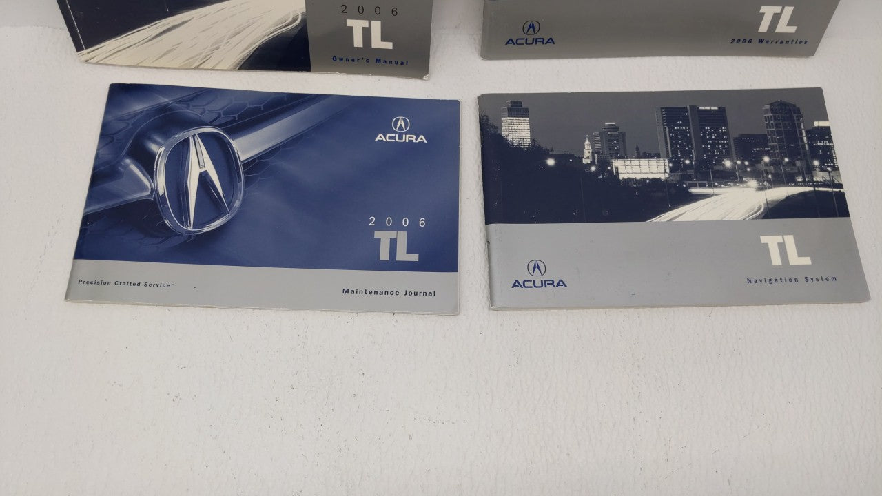 2006 Acura Tl Owners Manual Book Guide OEM Used Auto Parts - Oemusedautoparts1.com
