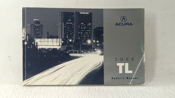 2006 Acura Tl Owners Manual Book Guide OEM Used Auto Parts - Oemusedautoparts1.com